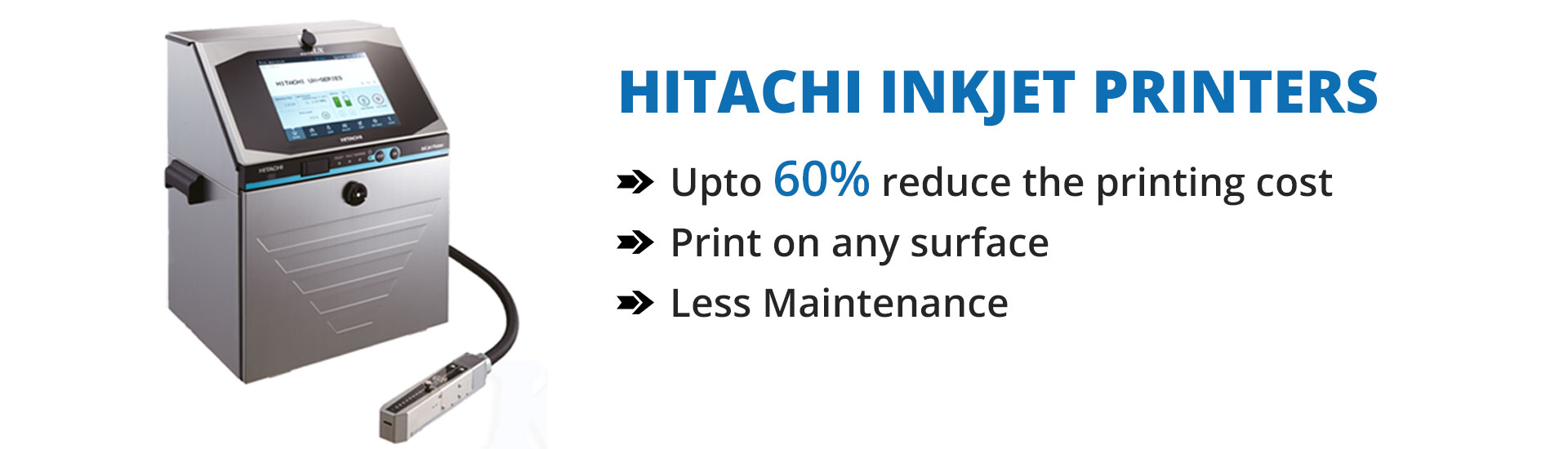 authorized dealer of hitachi continuous inkjet printer